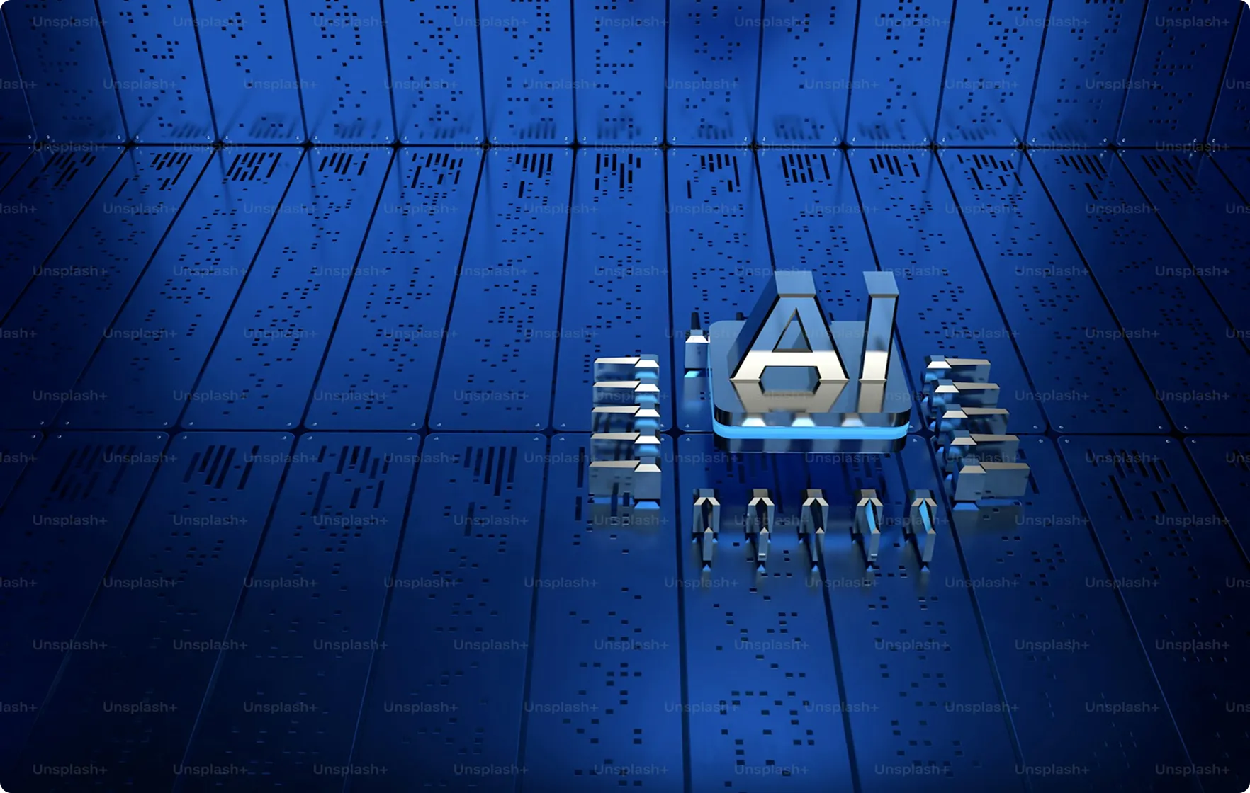 AI (Artificial Intelligence) on a chip show on Space Inventive Blog.