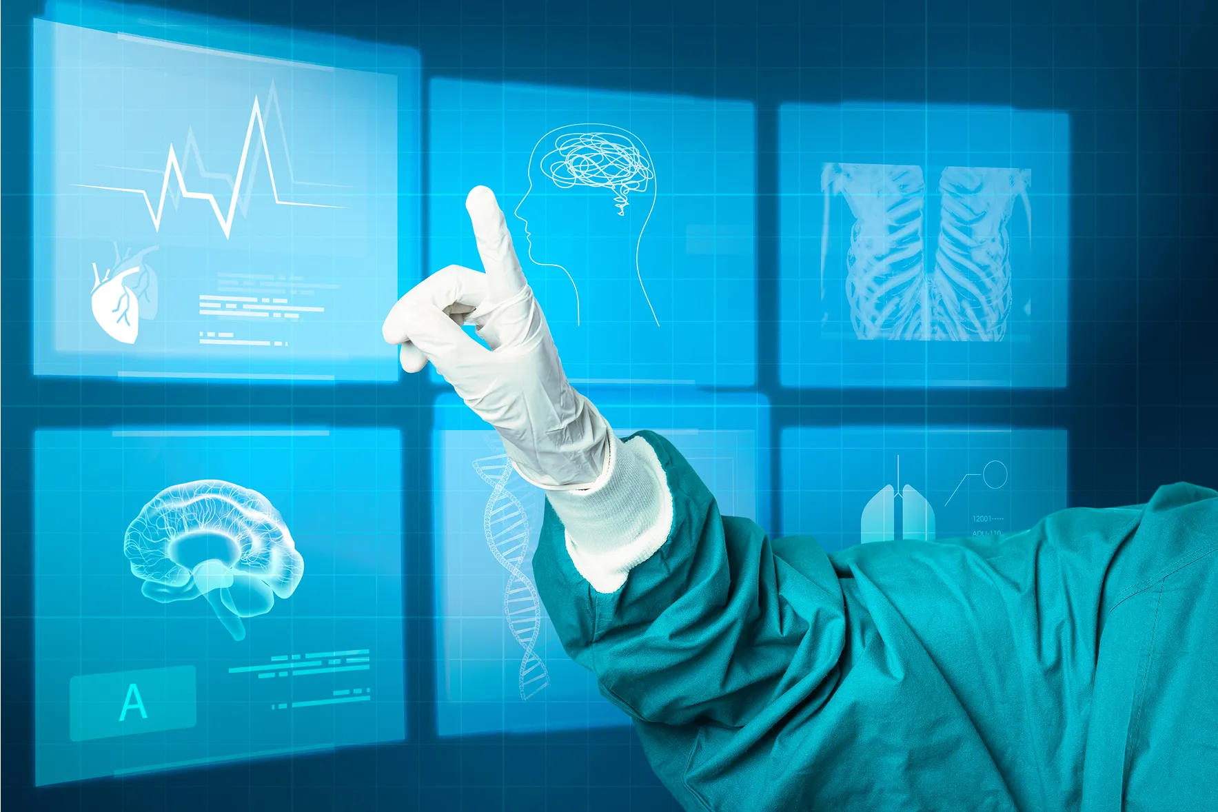 Healthcare people prioritizing AI