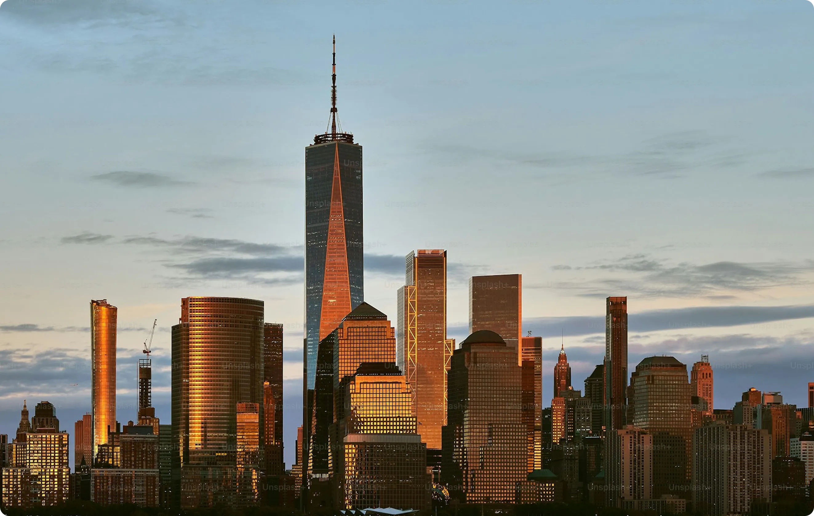 New York City skyline symbolizing global financial power and international trade hubs – featured on Space Inventive's blog on tariff economics